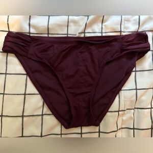 Kona Sol Maroon Bikini Bottom